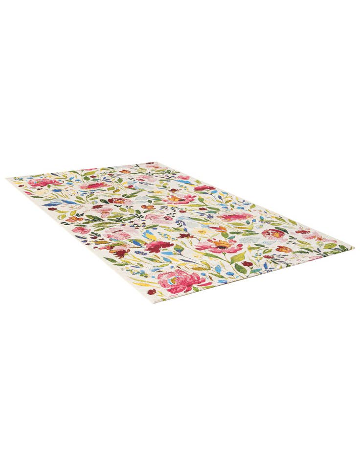 Detail image of 3' 3 x 5' 3 Easy-Clean Botanical Indoor / Outdoor Rug