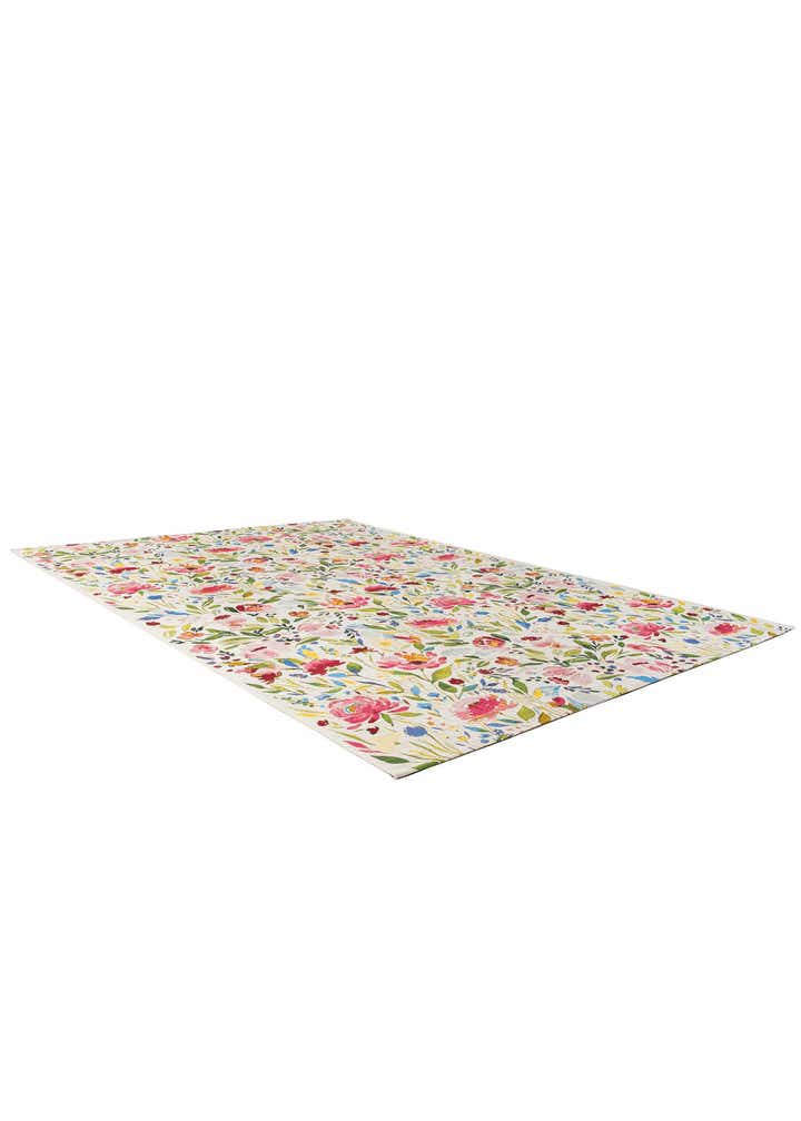 7' 10 x 11' Easy-Clean Botanical Indoor / Outdoor Rug