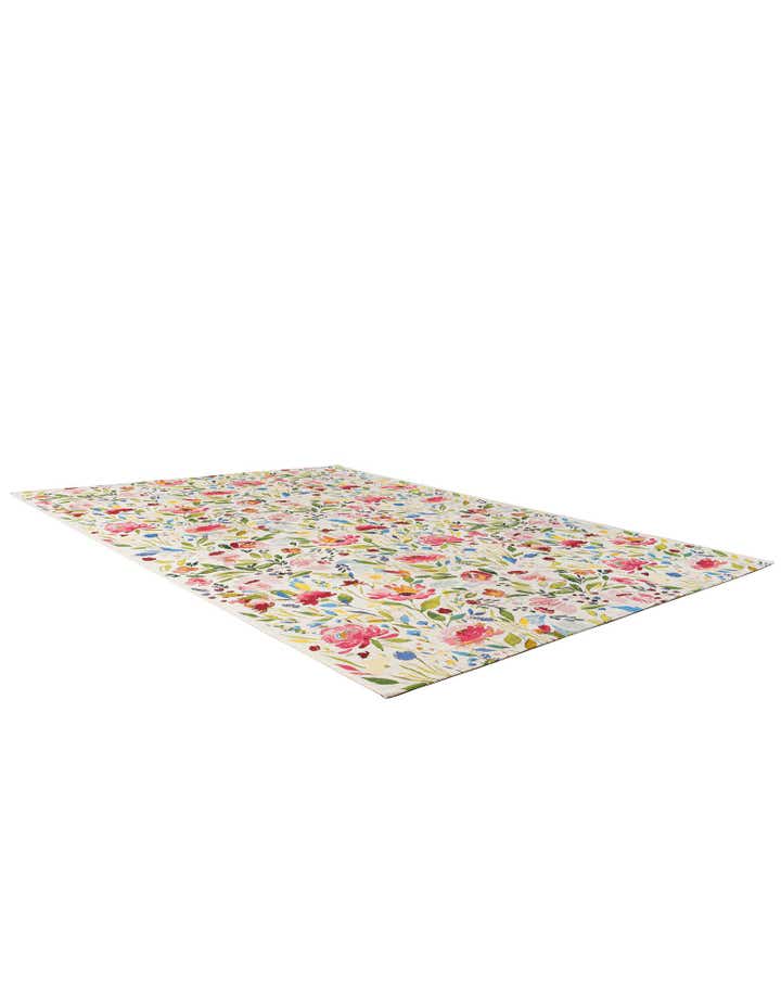 7' 10 x 11' Easy-Clean Botanical Indoor / Outdoor Rug