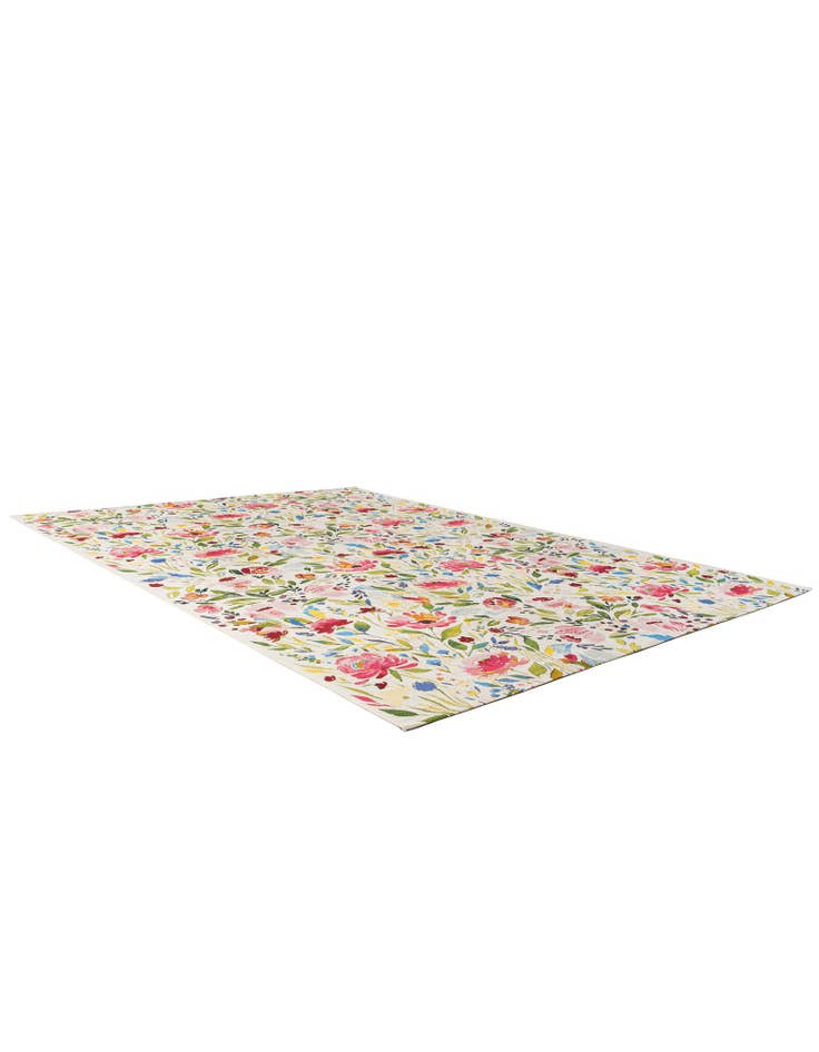 Detail image of 7' 10 x 11' Easy-Clean Botanical Indoor / Outdoor Rug