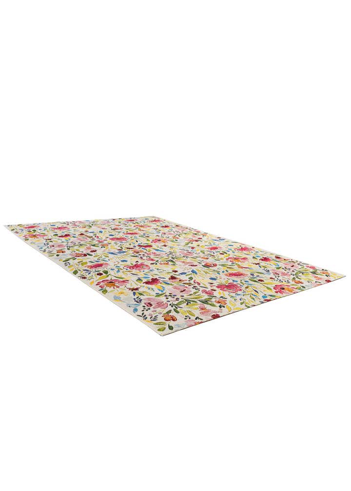 7' 10 x 11' Easy-Clean Botanical Indoor / Outdoor Rug