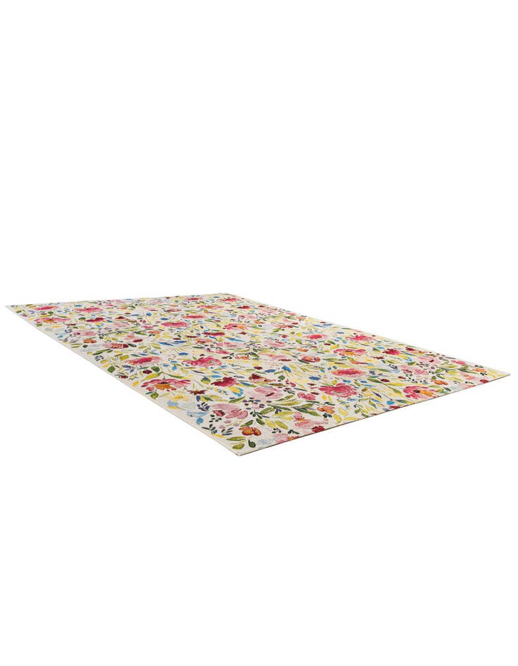Detail image of 7' 10 x 11' Easy-Clean Botanical Indoor / Outdoor Rug