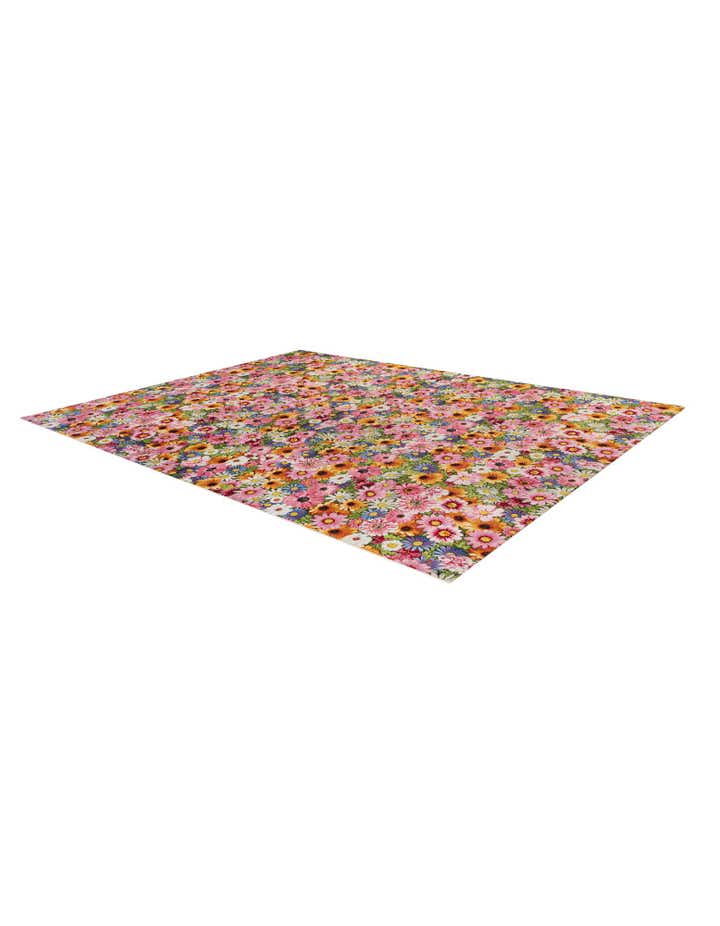 10' x 13' Easy-Clean Botanical Indoor / Outdoor Rug