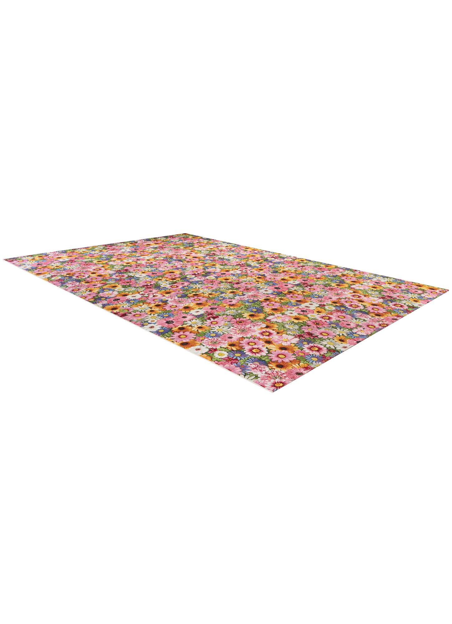 10' x 14' Easy-Clean Botanical Indoor / Outdoor Rug