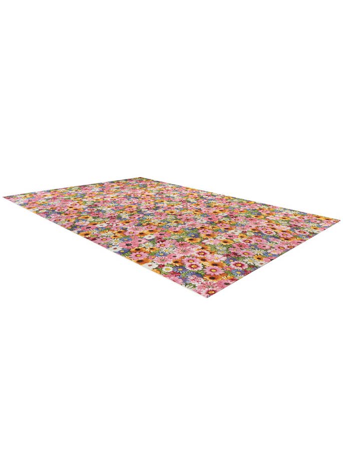 Detail image of 10' x 14' Easy-Clean Botanical Indoor / Outdoor Rug