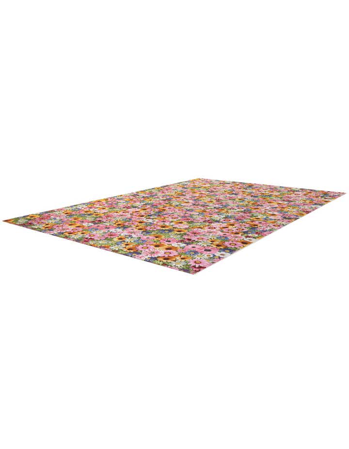 10' x 14' Easy-Clean Botanical Indoor / Outdoor Rug