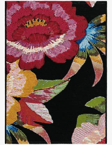2' x 3' Easy-Clean Botanical Indoor / Outdoor Rug