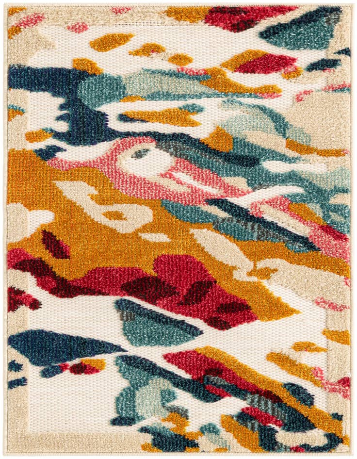 Detail image of 2' x 3' Easy-Clean Casablanca Indoor / Outdoor Rug