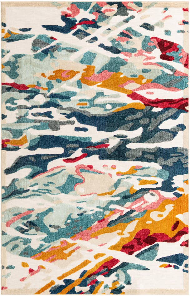 Detail image of 6' x 9' Easy-Clean Casablanca Indoor / Outdoor Rug