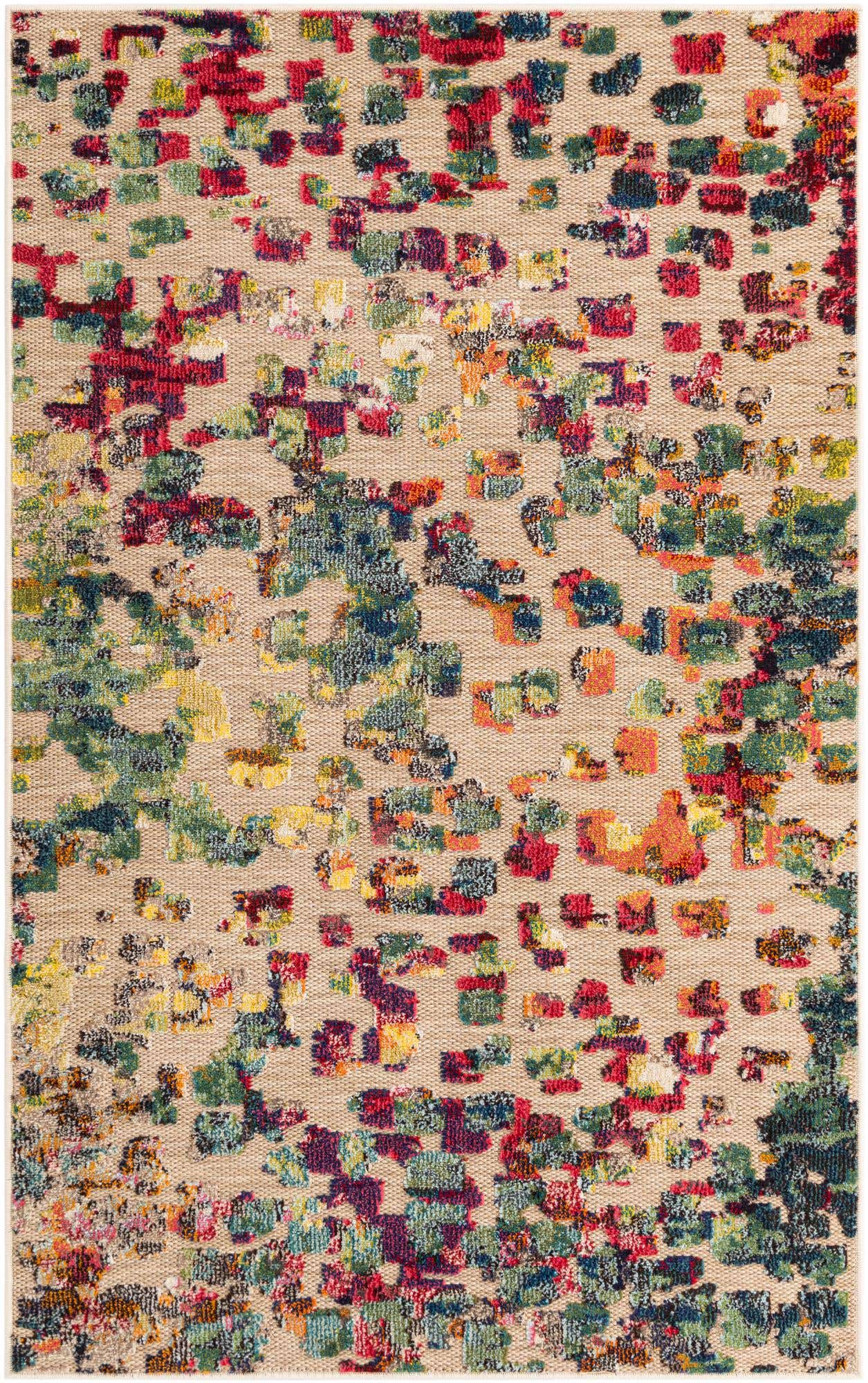 4' x 6' Easy-Clean Casablanca Indoor / Outdoor Rug