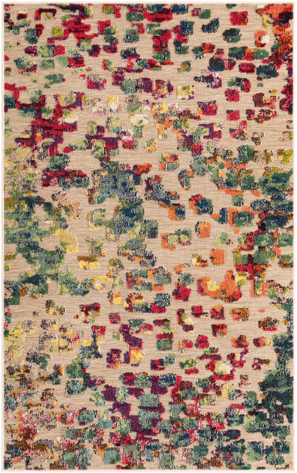 Detail image of 4' x 6' Easy-Clean Casablanca Indoor / Outdoor Rug