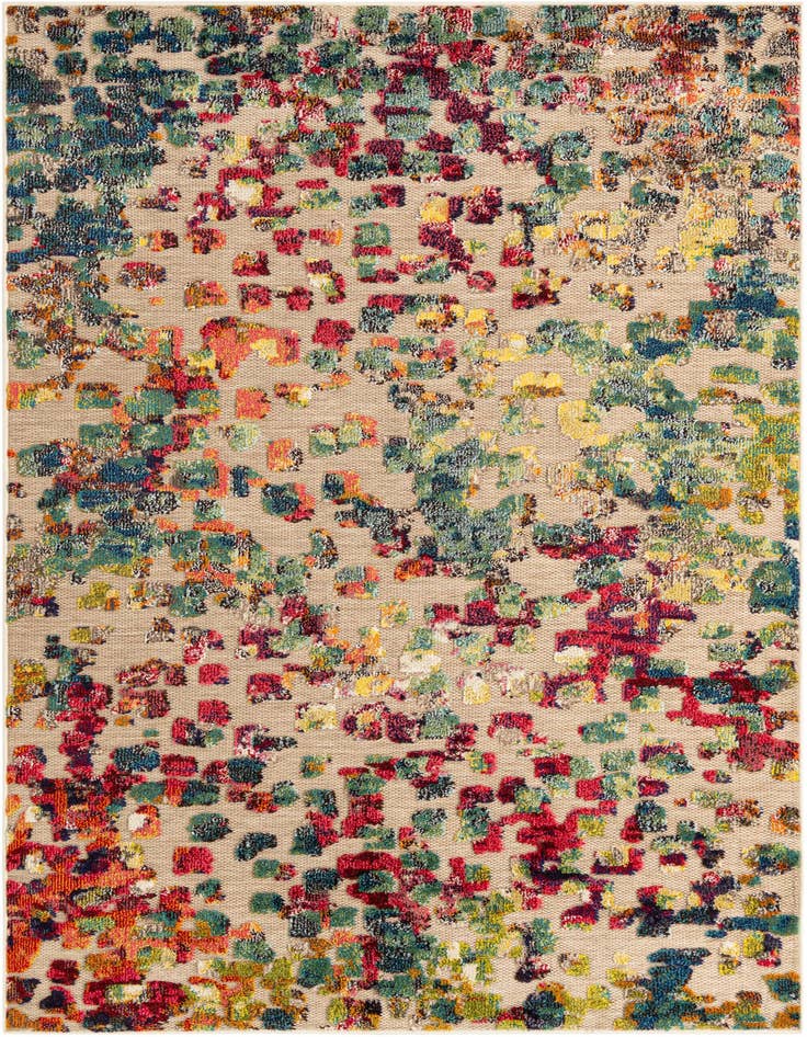 Detail image of 5' x 7' Easy-Clean Casablanca Indoor / Outdoor Rug