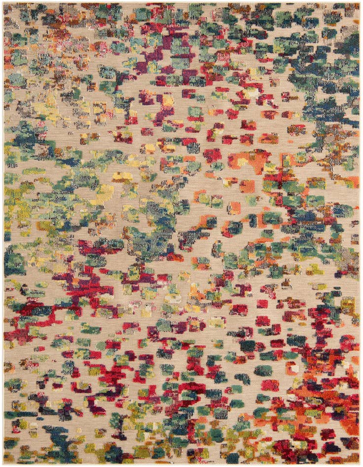 Detail image of 6' x 9' Easy-Clean Casablanca Indoor / Outdoor Rug