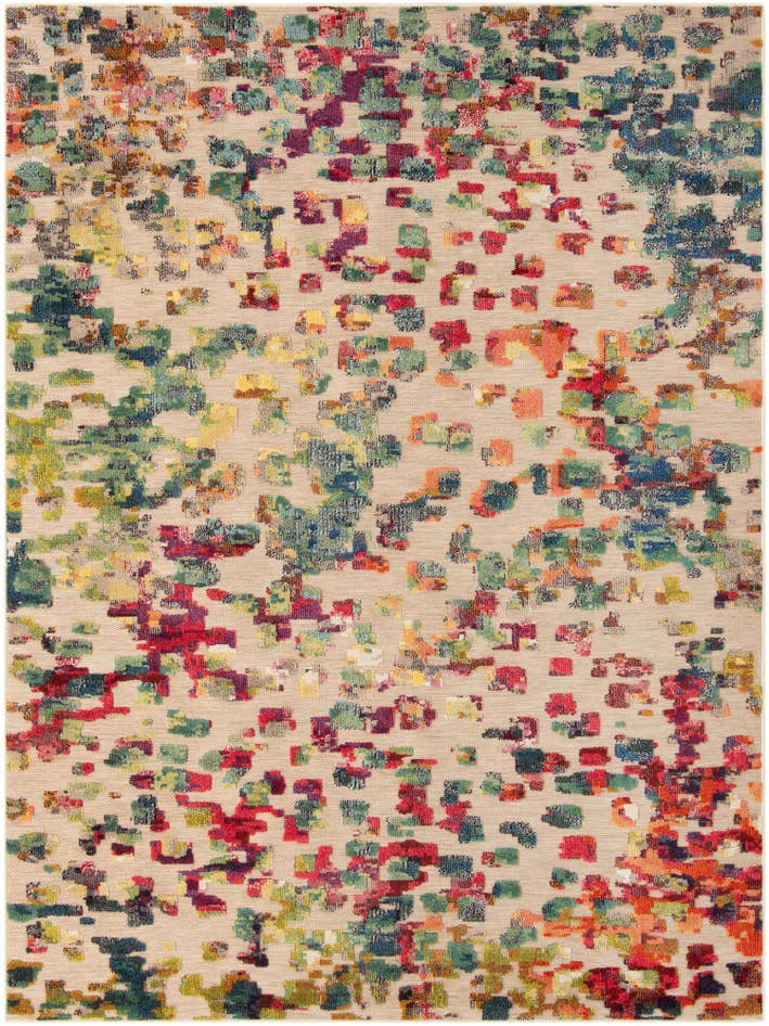 Detail image of 7' 10 x 10' Easy-Clean Casablanca Indoor / Outdoor Rug