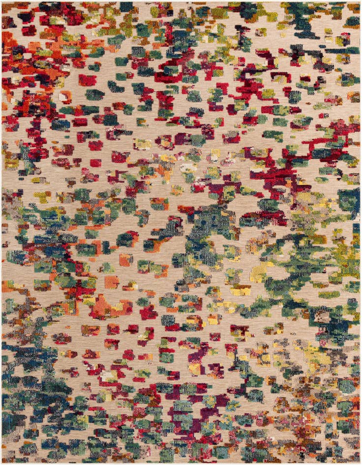 Detail image of 9' x 12' Easy-Clean Casablanca Indoor / Outdoor Rug