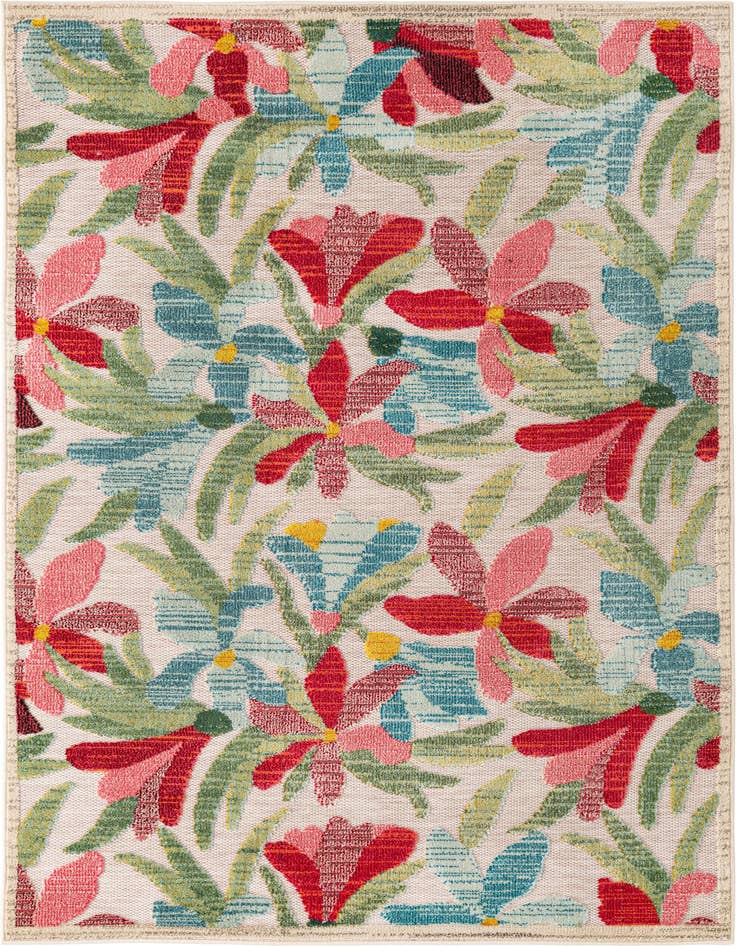 Detail image of 5' x 7' Easy-Clean Casablanca Indoor / Outdoor Rug