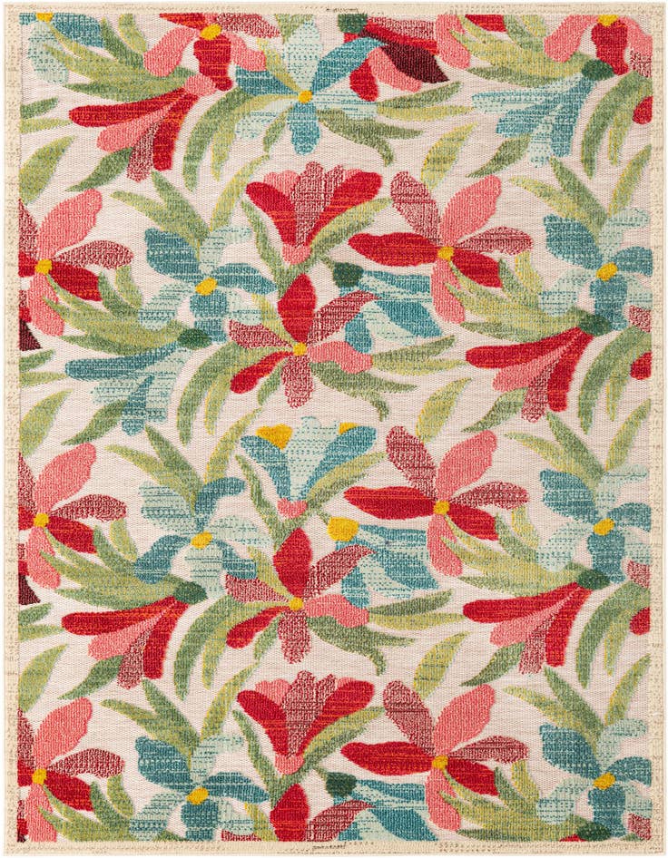 Detail image of 5' 3 x 8' Easy-Clean Casablanca Indoor / Outdoor Rug