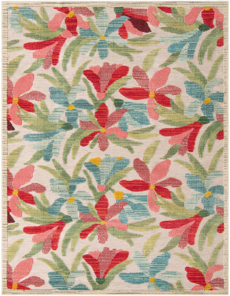 Detail image of 6' x 9' Easy-Clean Casablanca Indoor / Outdoor Rug