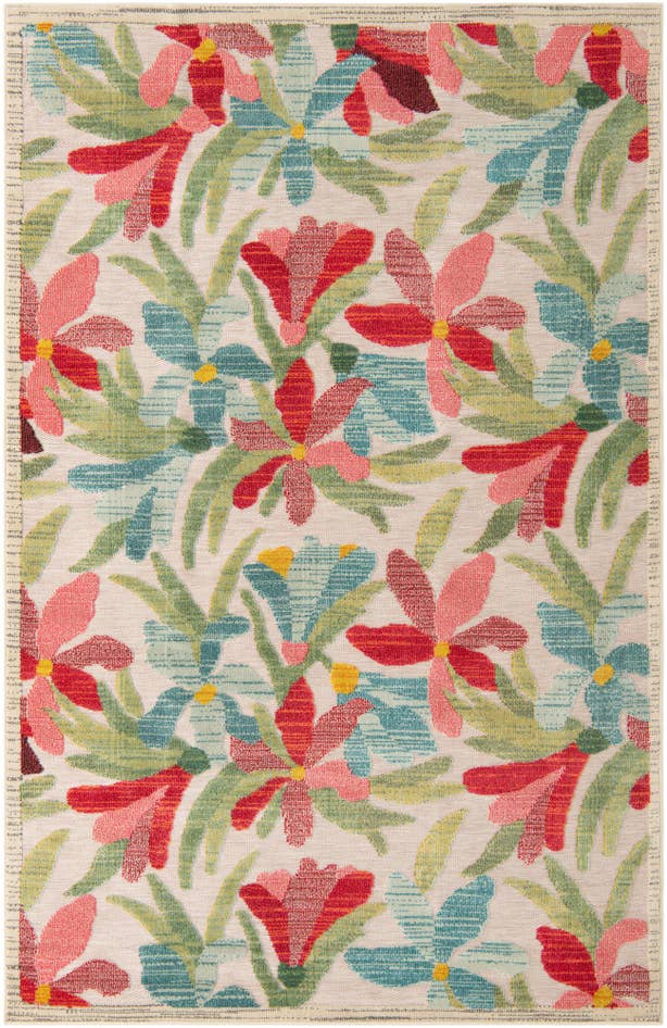 Detail image of 6' x 9' Easy-Clean Casablanca Indoor / Outdoor Rug