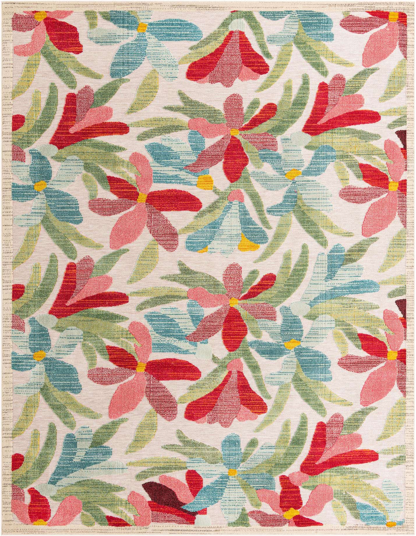 9' x 12' Easy-Clean Casablanca Indoor / Outdoor Rug