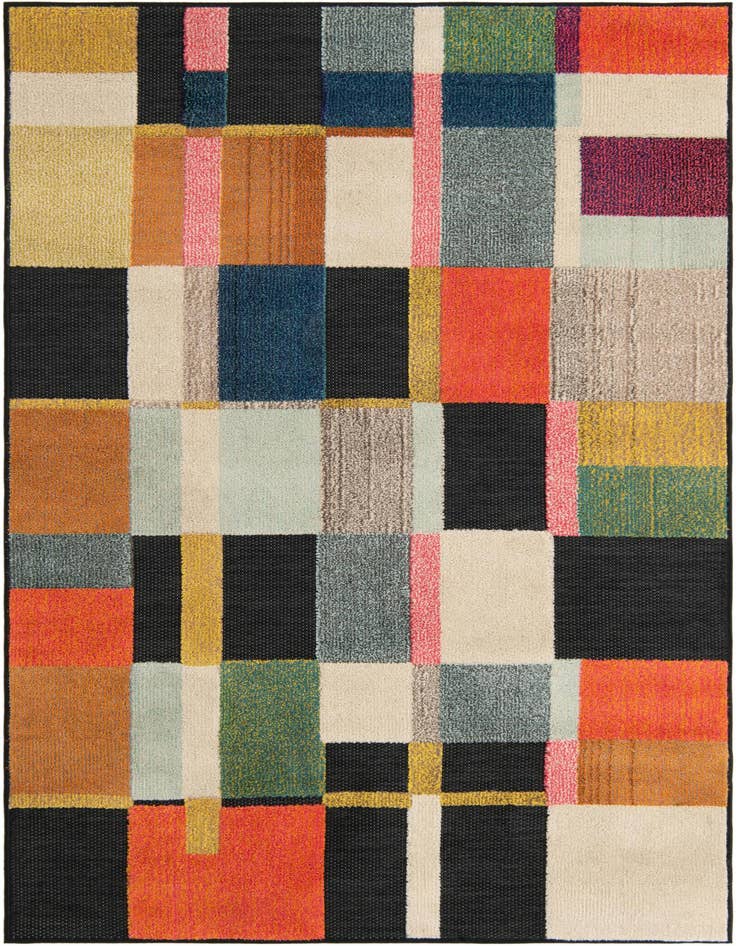 Detail image of 4' x 6' Easy-Clean Casablanca Indoor / Outdoor Rug