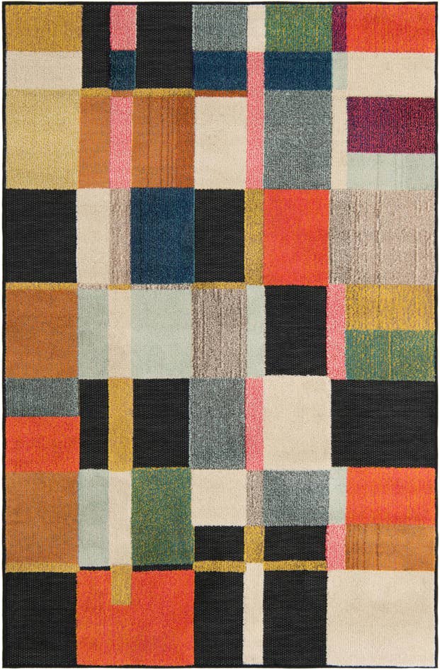 Detail image of 4' x 6' Easy-Clean Casablanca Indoor / Outdoor Rug