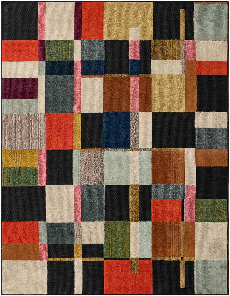 Detail image of 5' 3 x 8' Easy-Clean Casablanca Indoor / Outdoor Rug
