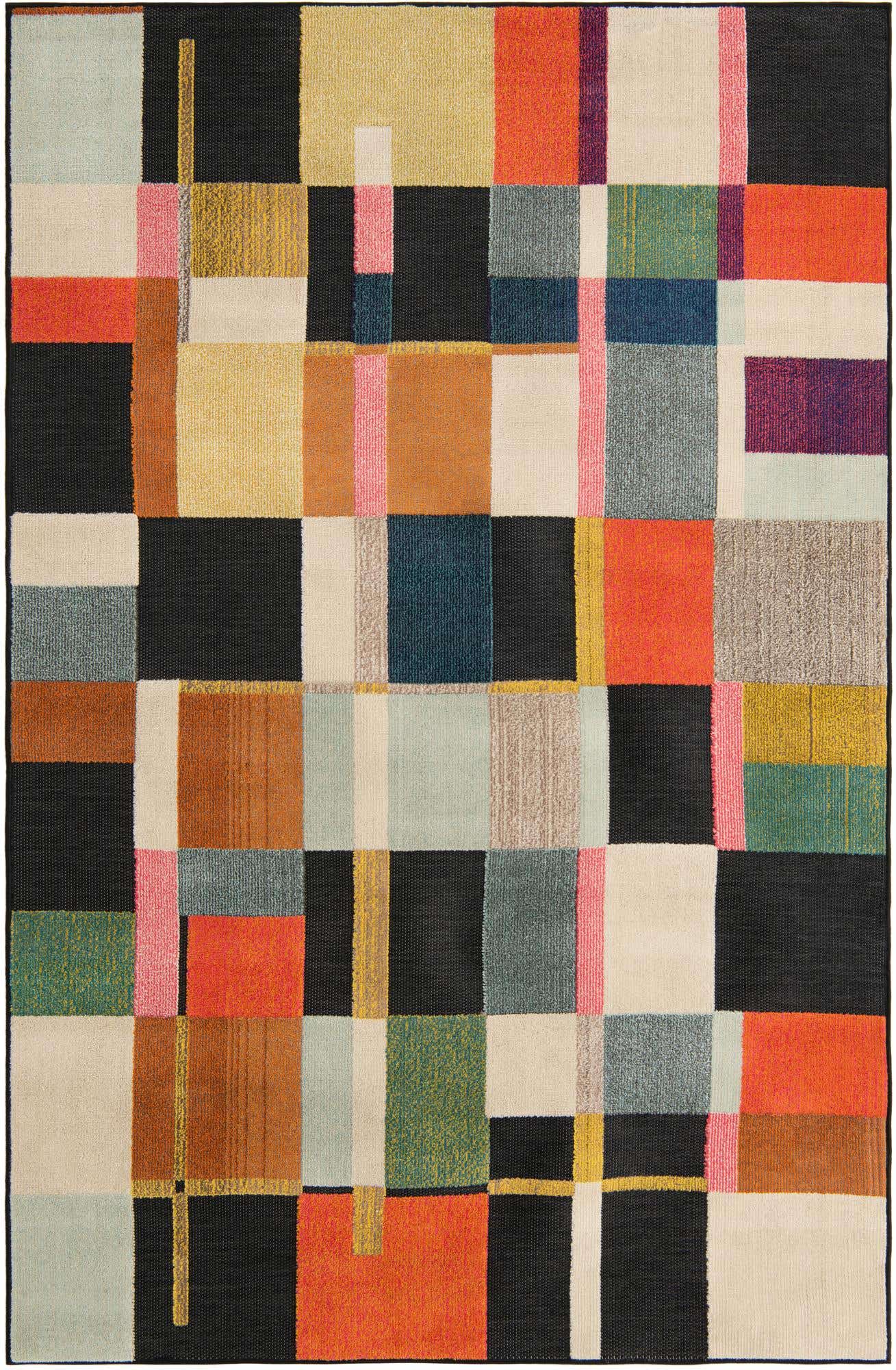 6' x 9' Easy-Clean Casablanca Indoor / Outdoor Rug