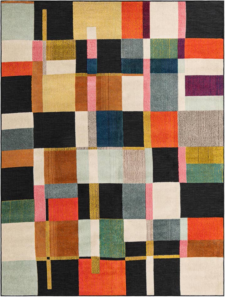 Detail image of 7' 10 x 10' Easy-Clean Casablanca Indoor / Outdoor Rug