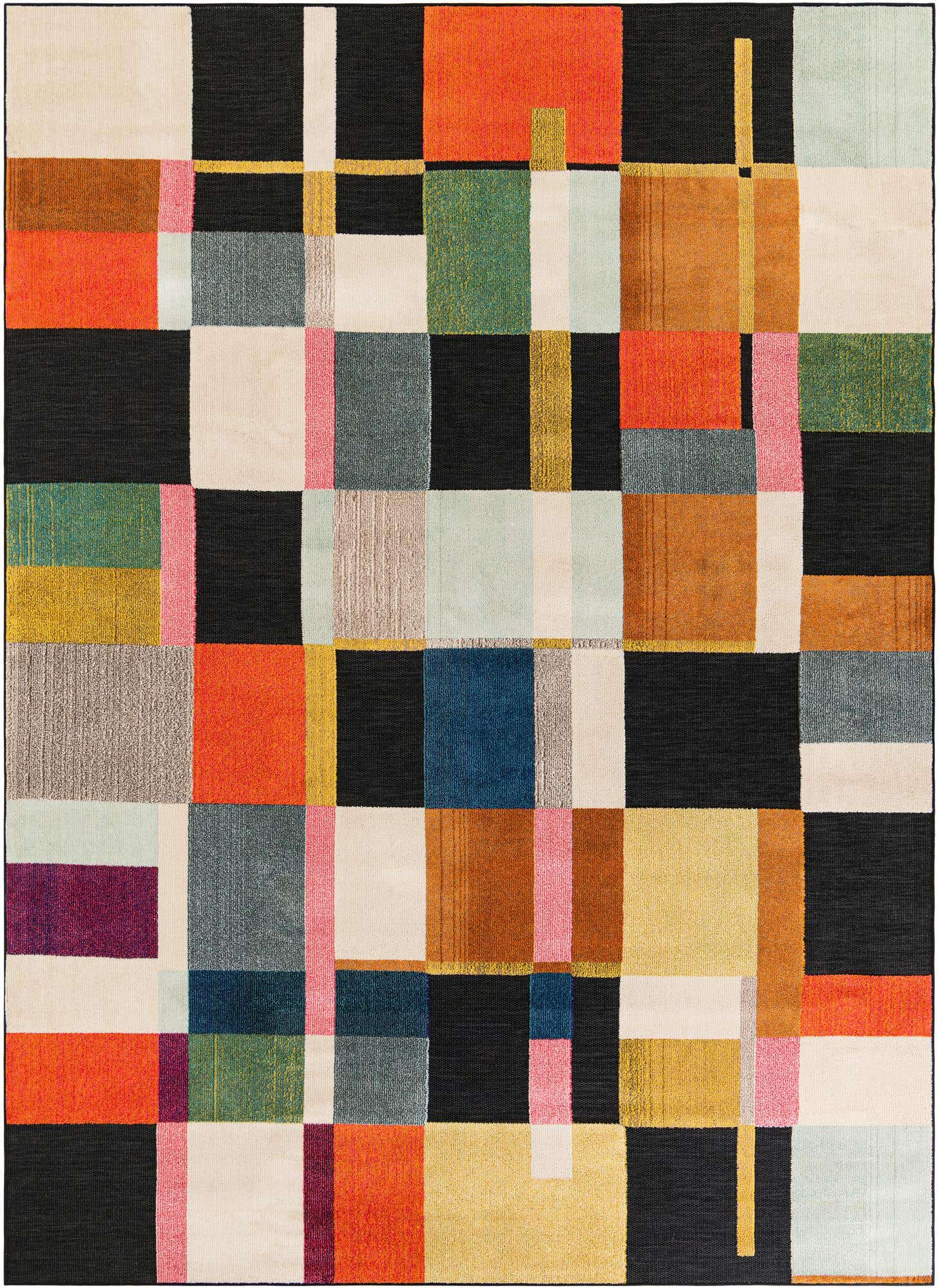 9' x 12' Easy-Clean Casablanca Indoor / Outdoor Rug