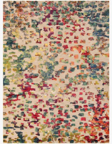 7' 10 x 10' Easy-Clean Casablanca Indoor / Outdoor Rug