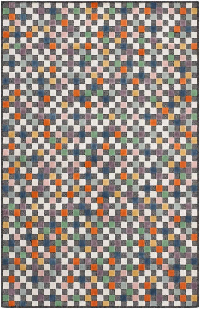 160cm x 245cm Leicht zu reinigen Checkered Innen- / Außenbereich Teppich