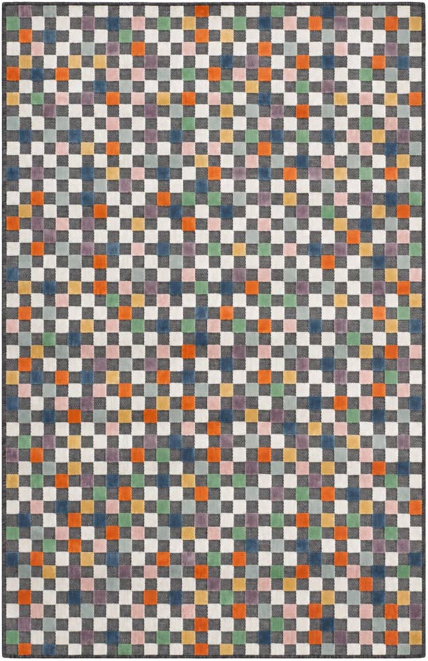 Detailansicht von 160cm x 245cm Leicht zu reinigen Checkered Innen- / Außenbereich Teppich