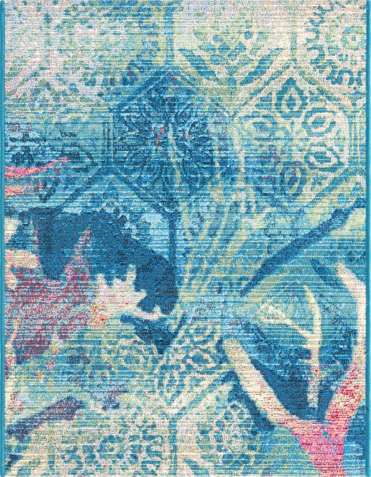 2' x 3' Easy-Clean Coastal Indoor / Outdoor Rug