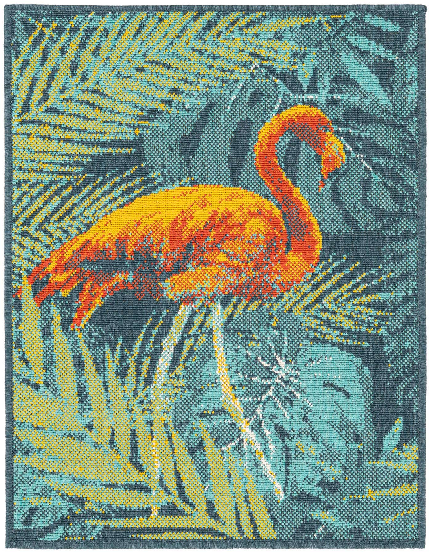 2' x 3' Easy-Clean Coastal Indoor / Outdoor Rug