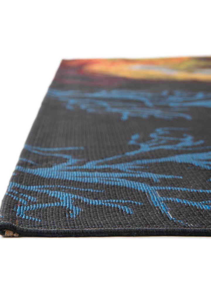 4' x 6' Easy-Clean Coastal Indoor / Outdoor Rug
