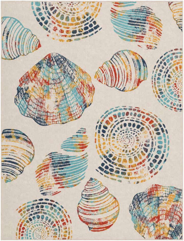 305cm x 400cm Makkelijk schoon te maken Coastal Binnen / buiten Vloerkleed