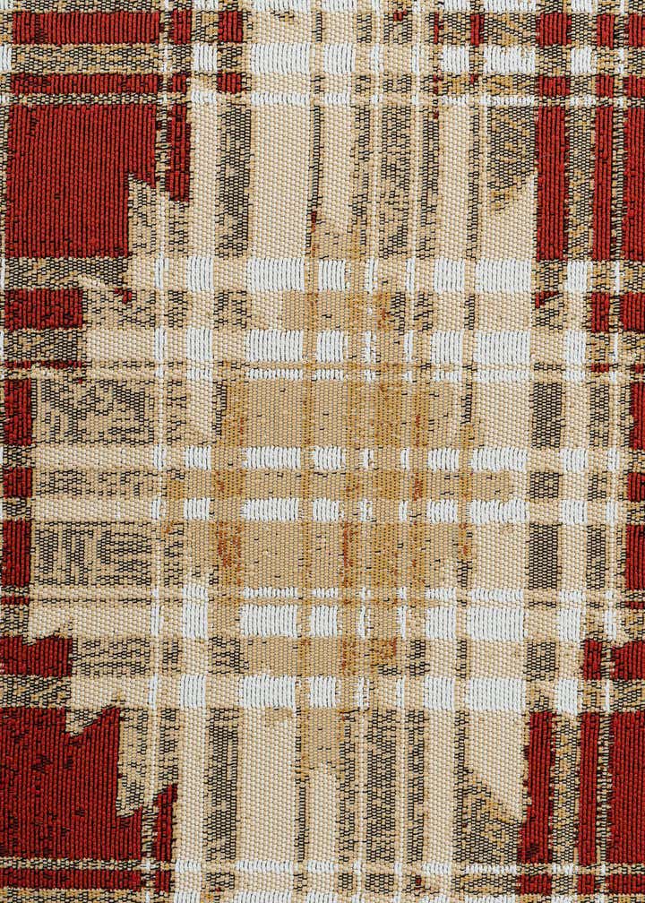 5' 3 x 7' 7 Easy-Clean Modern Indoor / Outdoor Rug