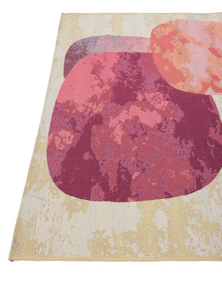 Detail image of 5' 3 x 7' 6 Easy-Clean Modern Indoor / Outdoor Rug