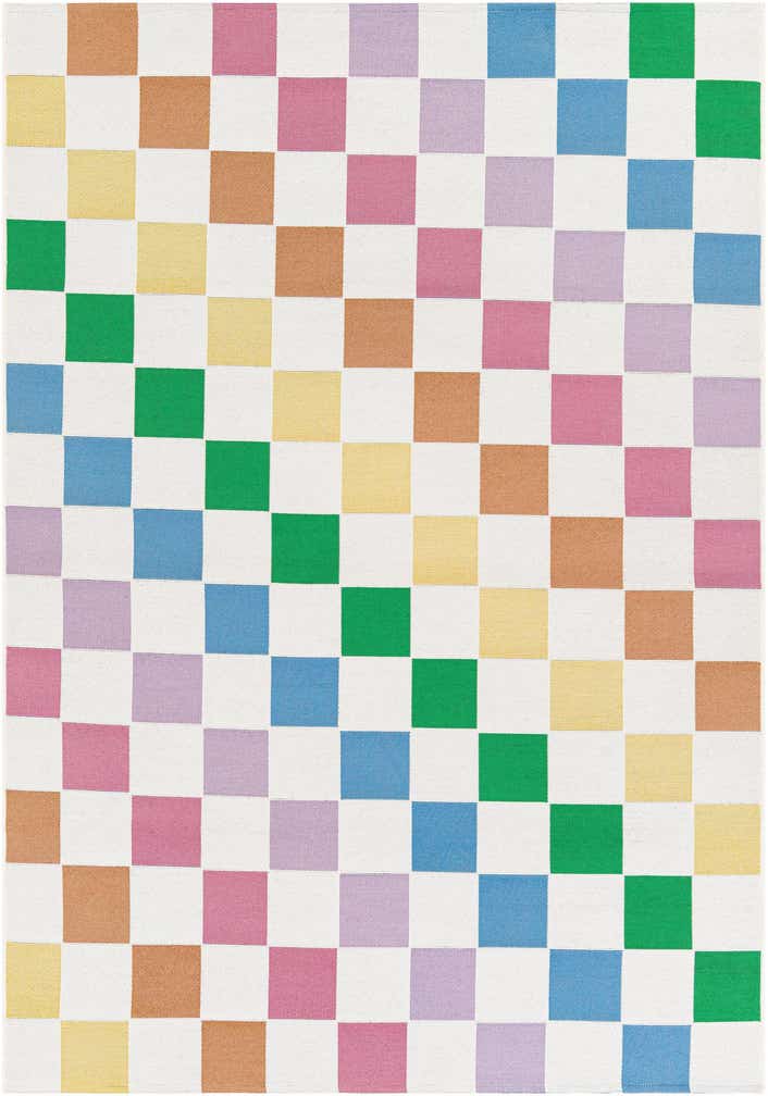 5' 4 x 7' 6 Easy-Clean Modern Indoor / Outdoor Rug