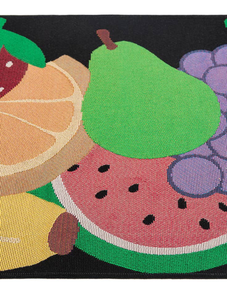 Detail image of 2' 6 x 3' 7 Easy-Clean Modern Indoor / Outdoor Rug