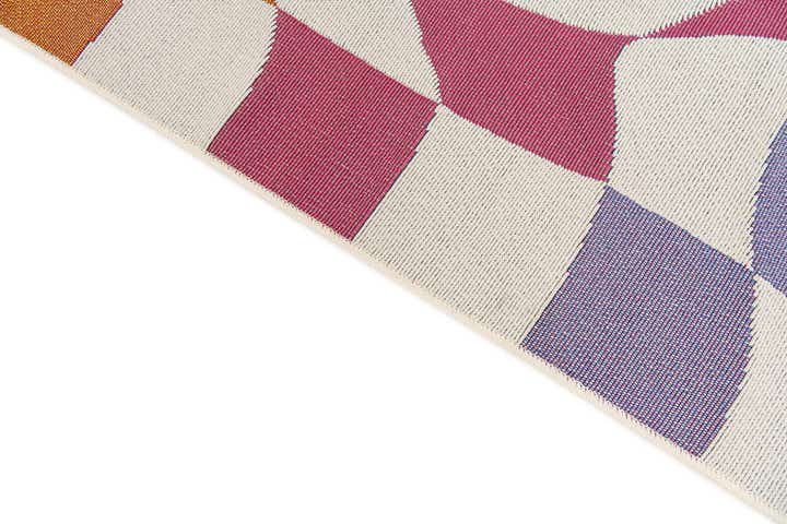 5' 3 x 7' 6 Easy-Clean Modern Indoor / Outdoor Rug