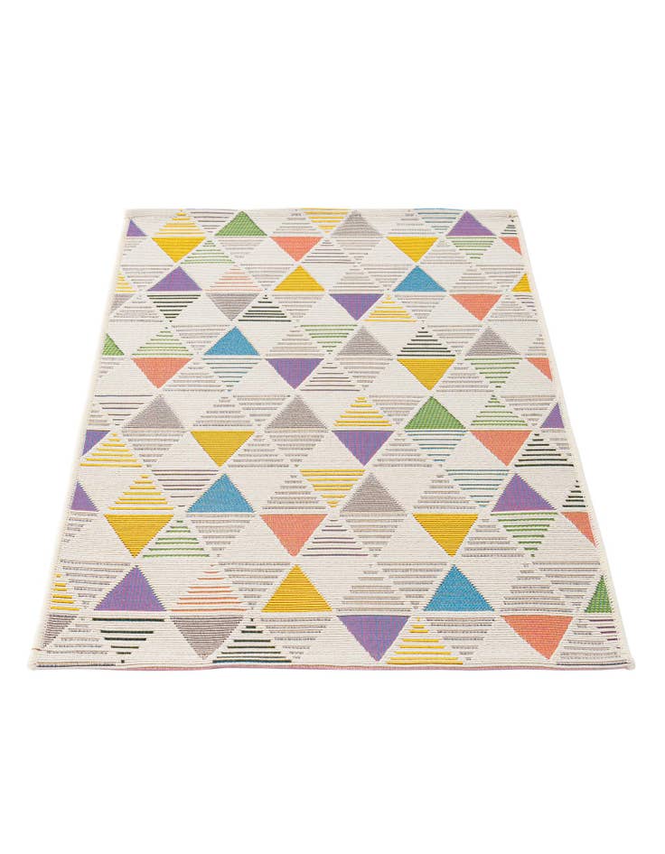 Detail image of 2' x 3'  Washable Modern Indoor / Outdoor Rug