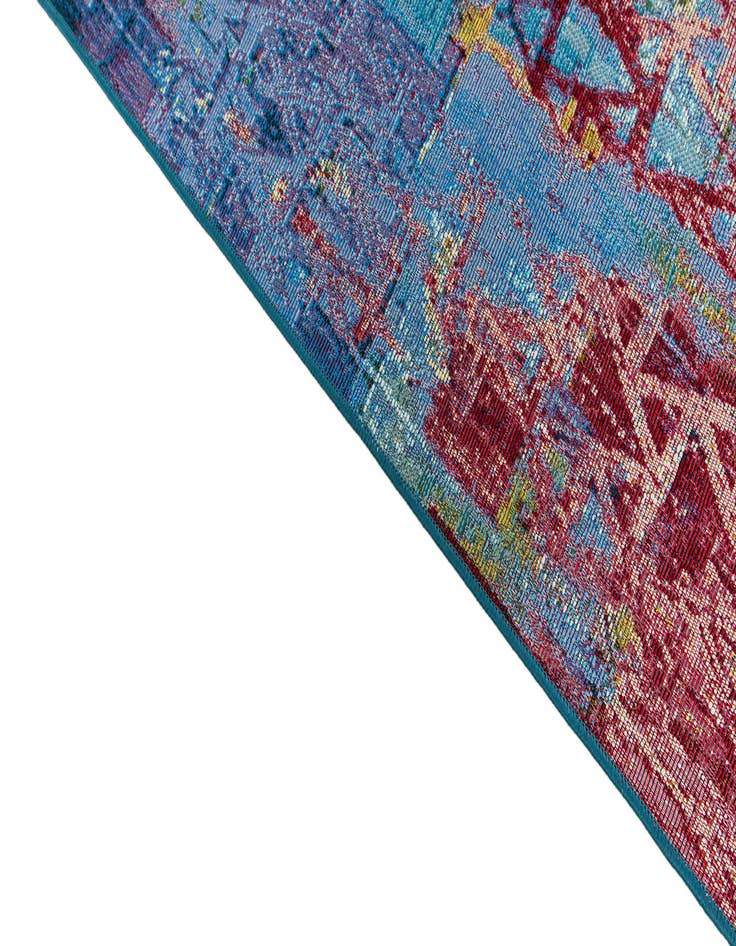 Detail image of 5' 2 x 8' Washable Modern Indoor / Outdoor Rug