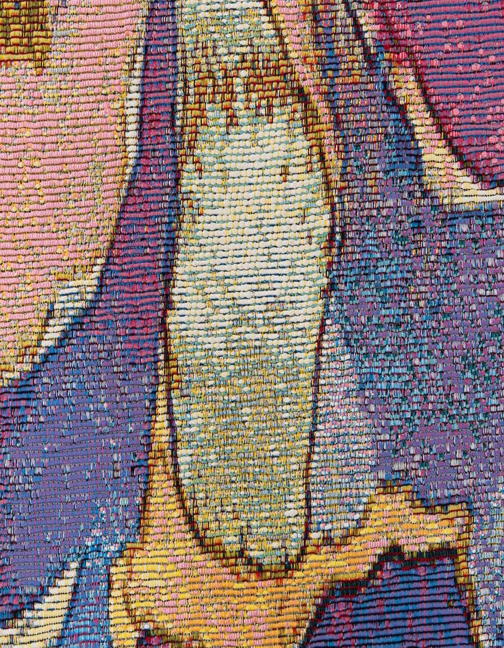 Detail image of 5' 3 x 8'  Washable Modern Indoor / Outdoor Rug