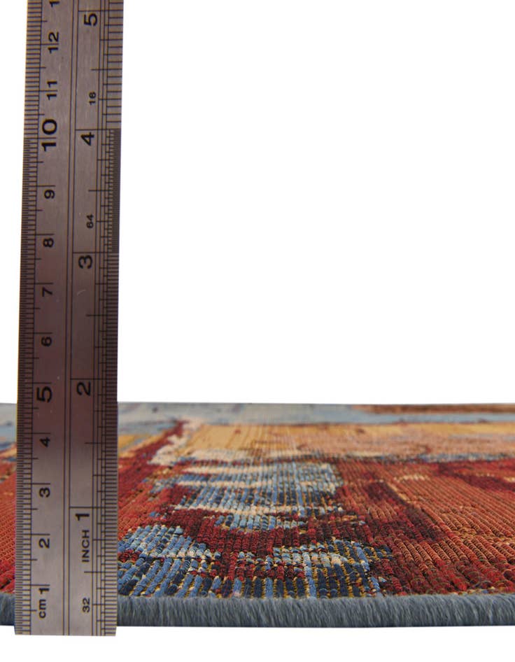 Detail image of 4' x 6' Easy-Clean Modern Indoor / Outdoor Rug