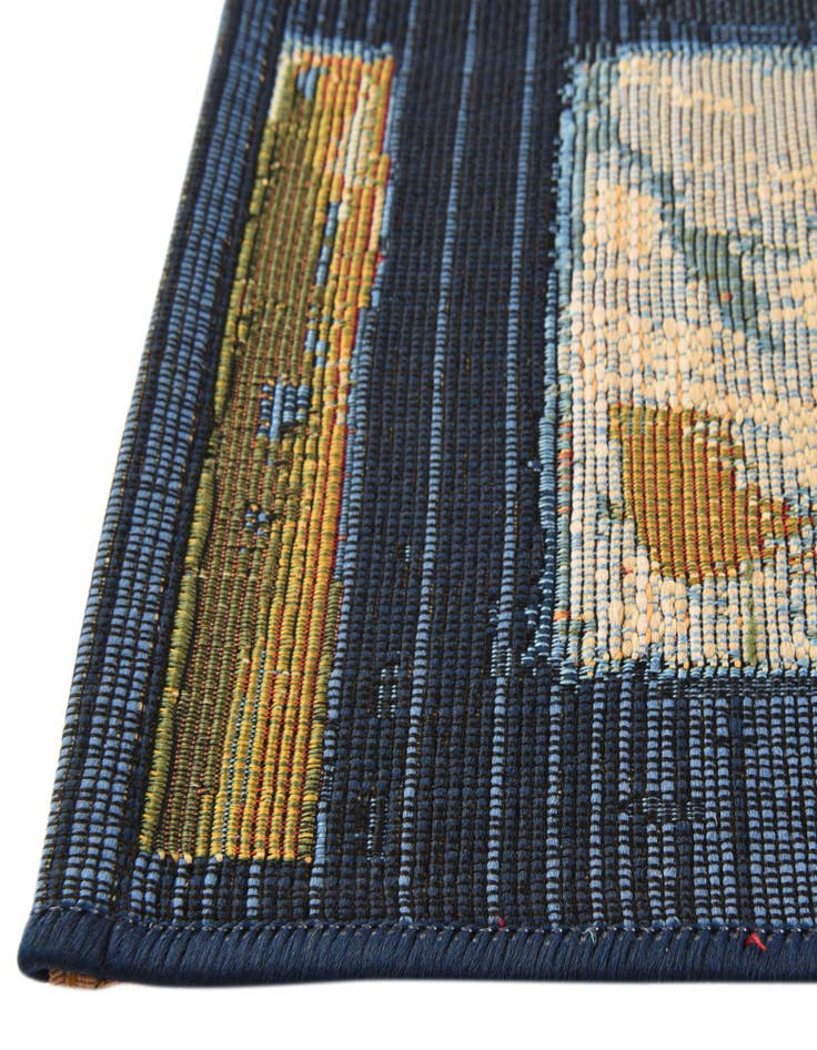 Detail image of 10' x 12' 2  Washable Modern Indoor / Outdoor Rug