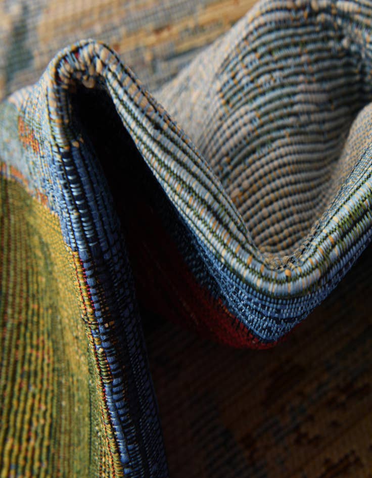 Detail image of 10' x 12' 2  Washable Modern Indoor / Outdoor Rug