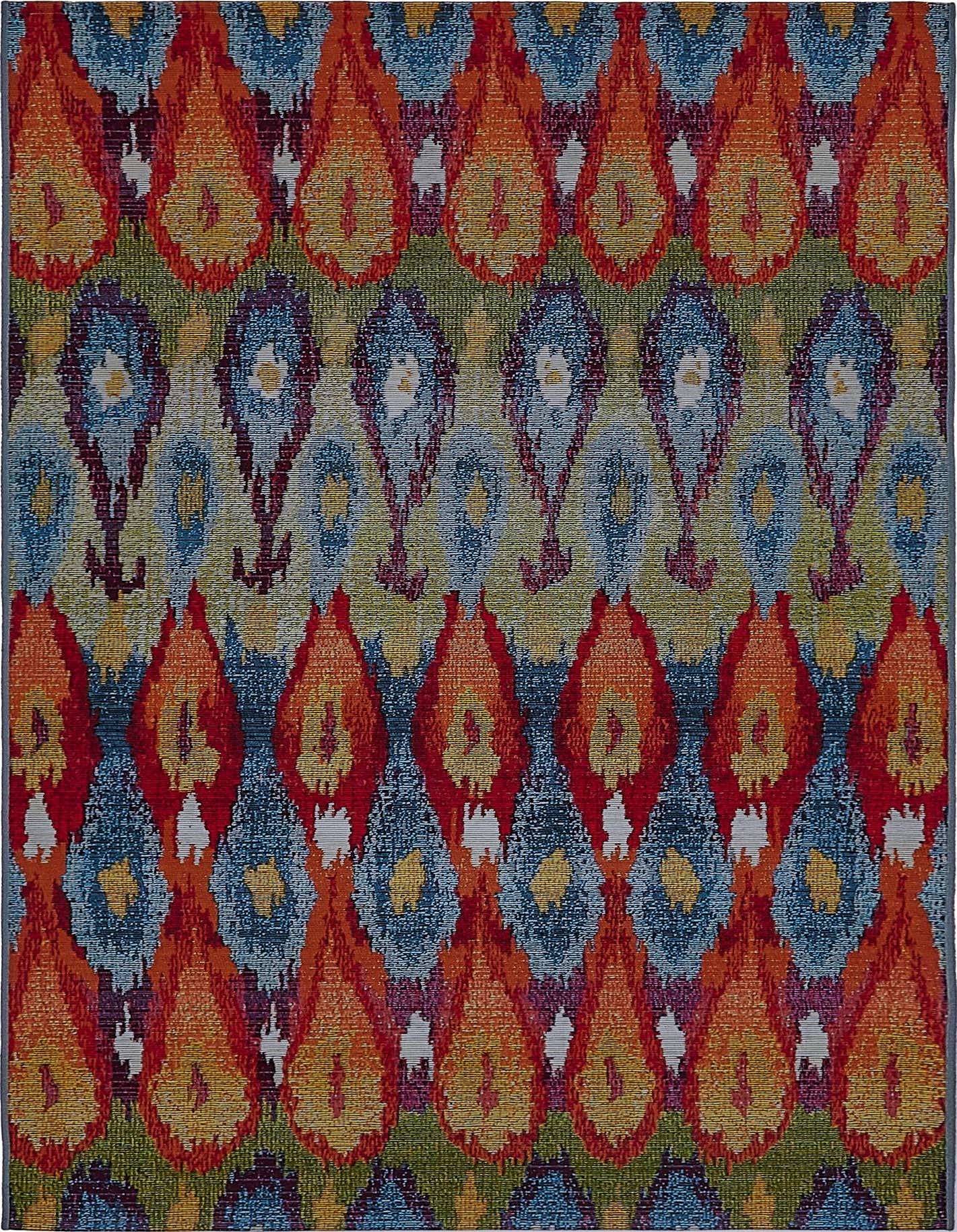 4' x 6' Easy-Clean Modern Indoor / Outdoor Rug
