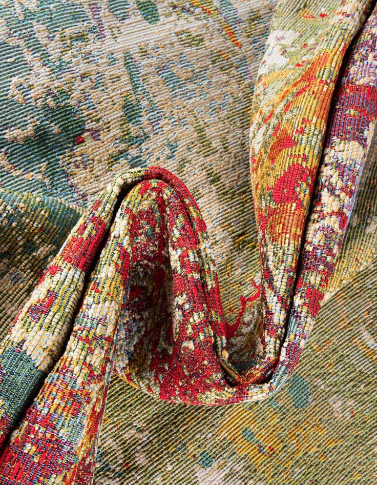 Detail image of 2' 2 x 3'  Washable Modern Indoor / Outdoor Rug